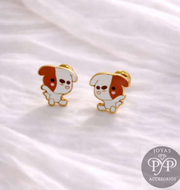 Aretes Perrito Dulce