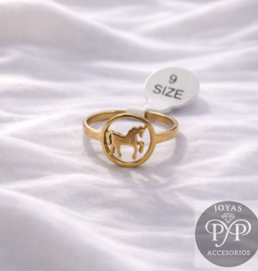 Anillo caballo Elegante