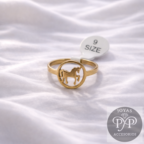 Anillo caballo Elegante