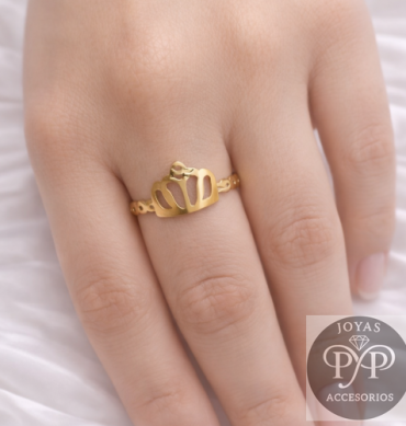 Anillo Corona de Reina