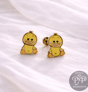 Aretes Patito Bebé